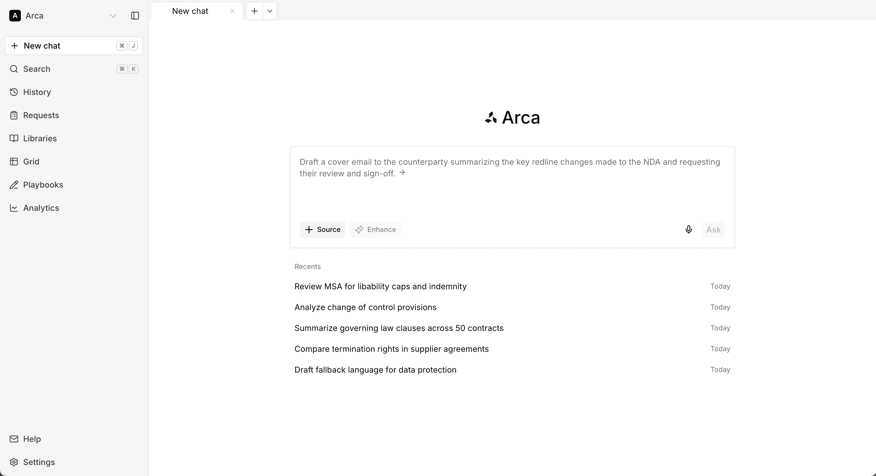 Arca app