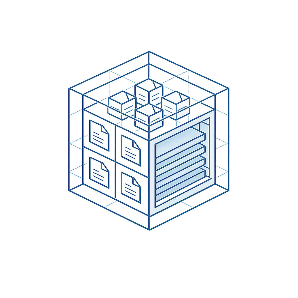 Security infrastructure illustration
